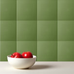 Vaste kleurloze tijm groen tegeltje<br><div class="desc">Vast kleurloos groen ontwerp voor een schildklierkleurig ontwerp.</div>
