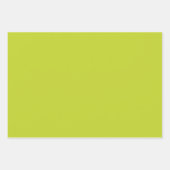 Vaste lichte pepergroen inpakpapier vel (Voorkant)