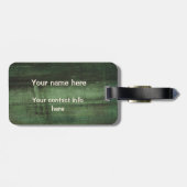 Vaste lijn | Lagen lekken nooit, Vliegwens Bagagelabel (Achterkant horizontaal)