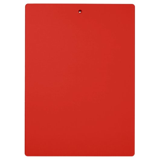 Vaste lipstick rood klembord (Achterkant)