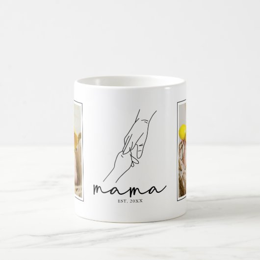 Vaste mama 2 foto koffiemok (Center)