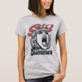 Vaste meid zomer t-shirt (Voorkant)