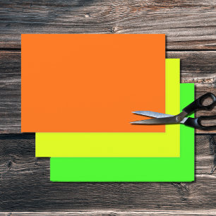 vaste neonkleuren inpakpapier vel