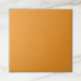Vaste Oranje kleur Tegeltje