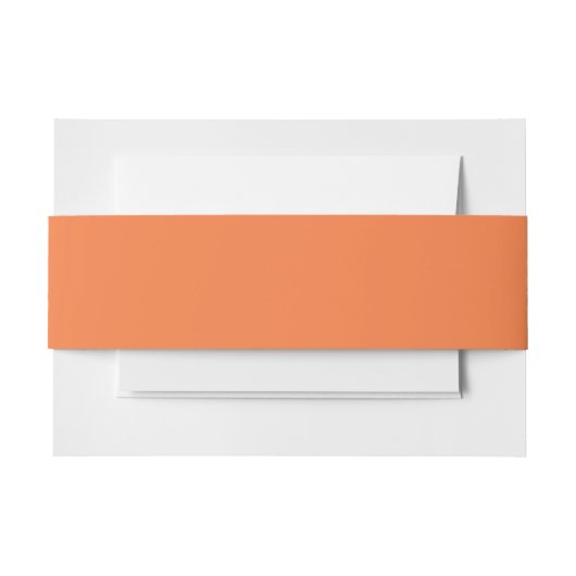 Vaste oranje mango-abrikozen uitnodigingen wikkel (Voorkant Voorbeeld)