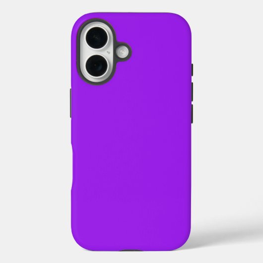 Vaste Paarse kleur Case-Mate iPhone Case (Achterkant)