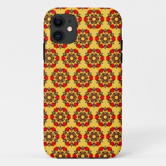 Vaste patroondemper naadloos Case-Mate iPhone case (Achterkant)