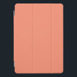 Vaste perziken iPad pro cover<br><div class="desc">Een stevig kleurenperzikontwerp.</div>