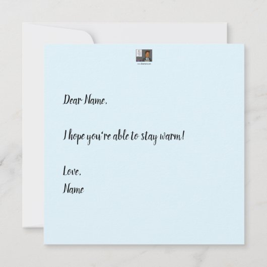 Vaste platte kaart (Achterkant)