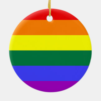 Vaste regenboogcirkelvormig versiering keramisch ornament