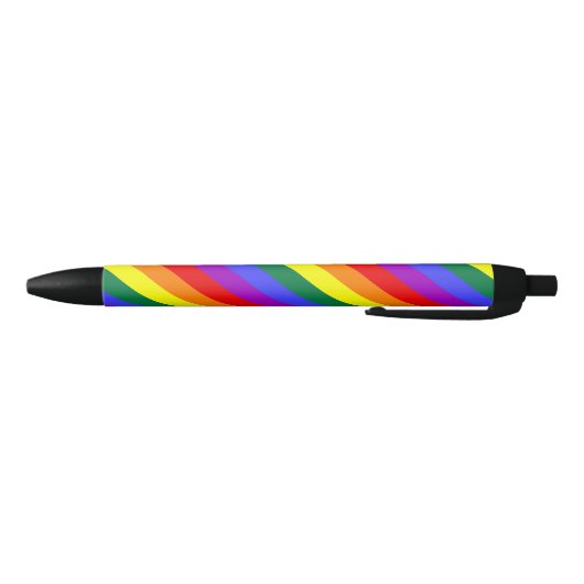 Vaste regenboogstrip D Zwarte Inkt Pen (Bodem)
