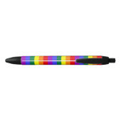Vaste regenboogstrip H Zwarte Inkt Pen (Achterkant)