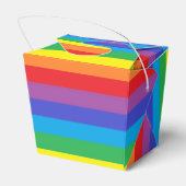 Vaste regenboogstrips bedankdoosjes (Achterkant)