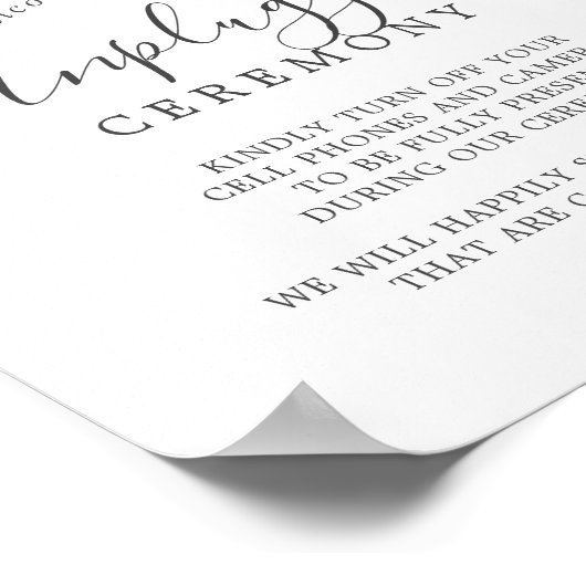 Vaste Romance zonder stopcontact Poster (Hoek)