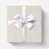 Vaste roombeige ivoor cadeaupapier