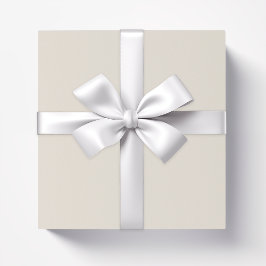 Vaste roombeige ivoor cadeaupapier