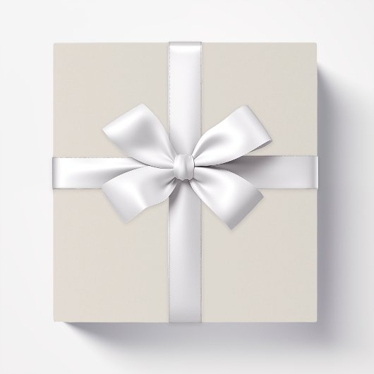 Vaste roombeige ivoor cadeaupapier