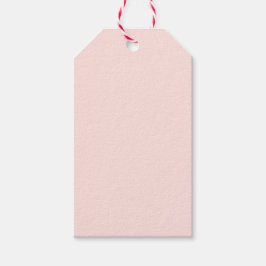 Vaste Roos met grijze kleur Cadeaulabel