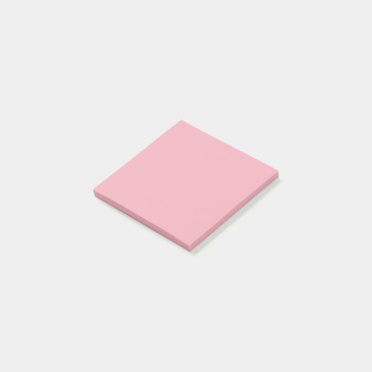 Vaste roze kleur | Hex# F2ACB9 Post-it® Notes (Schuin)