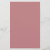 Vaste Rozen kleur Briefpapier (Achterkant)