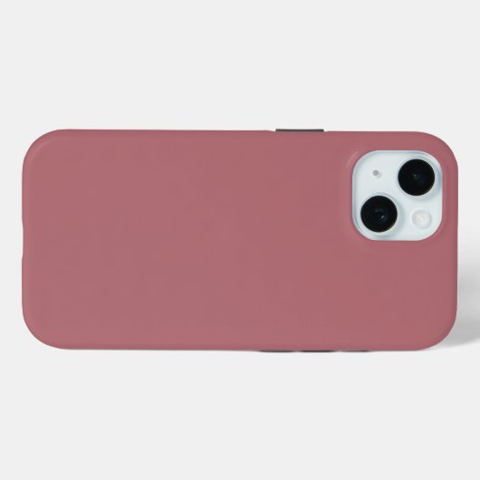 Vaste Rozen kleur Case-Mate iPhone Case (Achterkant (horizontaal))