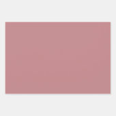 Vaste Rozen kleur Inpakpapier Vel (Voorkant 2)