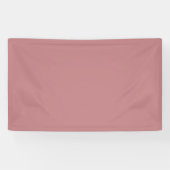 Vaste Rozen kleur Spandoek (Horizontaal)