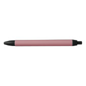 Vaste Rozen kleur Zwarte Inkt Pen (Voorkant)