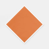 Vaste sinaasappel servet (Hoek)