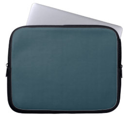 Vaste steenkool Kleur Laptop Sleeve