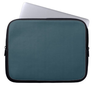Vaste steenkool Kleur Laptop Sleeve