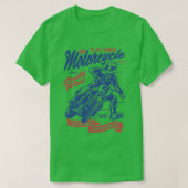 Vaste trackmotor t-shirt (Design voorkant)