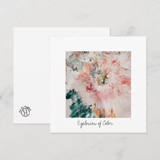 Vaste vakantieexplosie van Kaart op het kleurenvie (Voorkant / Achterkant)