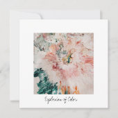 Vaste vakantieexplosie van Kaart op het kleurenvie (Voorkant)