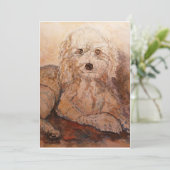 Vaste vakantiekaart feestdagenkaart (Staand voorkant)