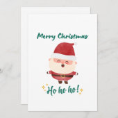 Vaste vakantiekaart feestdagenkaart (Voorkant / Achterkant)