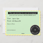 Vaste vakantiekaart feestdagenkaart (Achterkant)