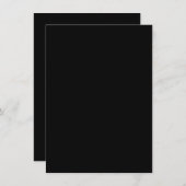 Vaste vakantiekaart feestdagenkaart (Voorkant / Achterkant)