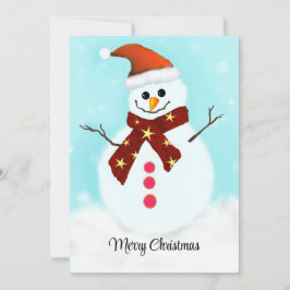 Vaste vakantiekaart feestdagenkaart