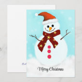 Vaste vakantiekaart feestdagenkaart (Voorkant / Achterkant)