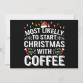 Vaste vakantiekaart feestdagenkaart (Voorkant)