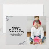 Vaste vakantiekaart feestdagenkaart (Voorkant / Achterkant)