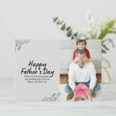 Vaste vakantiekaart feestdagenkaart (Staand voorkant)