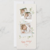 Vaste vakantiekaart feestdagenkaart (Voorkant)