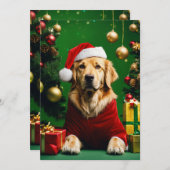 Vaste vakantiekaart feestdagenkaart (Voorkant / Achterkant)