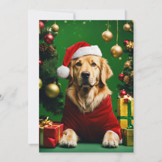 Vaste vakantiekaart feestdagenkaart