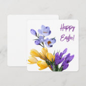 Vaste vakantiekaart feestdagenkaart (Voorkant / Achterkant)