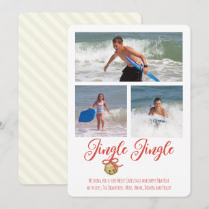 Vaste vakantiekaart feestdagenkaart