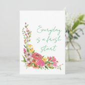 Vaste vakantiekaart feestdagenkaart (Staand voorkant)