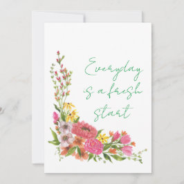 Vaste vakantiekaart feestdagenkaart